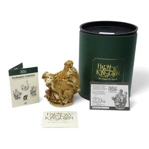 Harmony Kingdom Family Reunion Monkey Trinket Boxed with COA